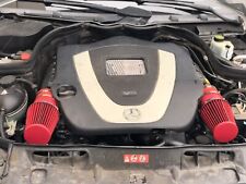 Red Air intake Kit & Filter for 2008-2012 Mercedes Benz C300 C350 3.0L 3.5L V6 picture
