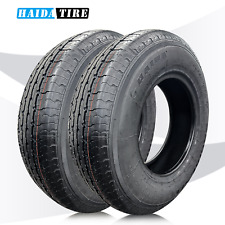 2 HAIDA ST225/75R15 HD825 Trailer Tires Load Range E 10 Ply 117/112L All Season picture