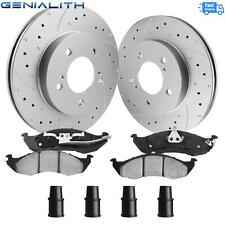 Front Brake Rotors + Ceramic Pads for 1993 - 1998 1999 2001 2002 Villager Quest picture