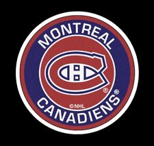 MONTREAL CANADIENS   Logo Sticker  Puck Stickers Car  NHL Hockey Decal Ice picture
