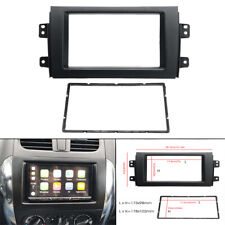 For 2007-13 Suzuki SX4 Double Din Stereo Radio Plate Frame Panel Trim Dash Kit picture