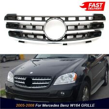 AMG Style Front Grille Grill Fit 2005-2008 Mercedes ML-Class W164 ML320 350 500 picture