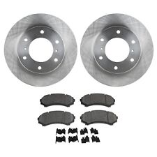 Front Brake Disc Rotors and Pads Kit For Mitsubishi Montero 2001 2002 2003-2006 picture