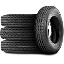 4 Tires Deestone D292 ST 7-14.5 Load F 12 Ply Trailer picture