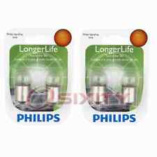 2 pc Philips Tail Light Bulbs for Rolls-Royce Silver Spirit 1986 Electrical wr picture