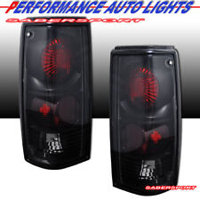 Set of Pair Black Smoke Taillights for 1982-1993 Chevy S10 Pickup GMC Sonoma picture