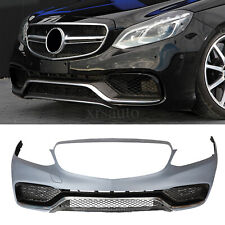 Unpainted E63 AMG Style Front Bumper kit W/O PDC for 14-16 Mercedes E-Class W212 picture