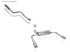 Stainless Duplex Performance Exhaust System Renault Laguna 3 Grandtour Per 90mm picture