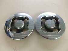 *Set of 2* Vintage 1986-1994 Ford Escort Lynx Tempo Wheel Center Hubcaps USED picture