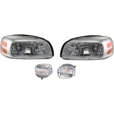 Headlight Kit For 2005-2009 Chevrolet Uplander Left and Right 4Pc picture