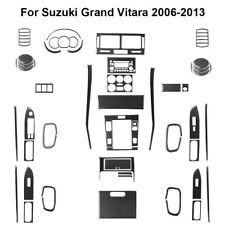 53Pcs Carbon Fiber Full Interior Kit Cover Trim For Suzuki Grand Vitara 2006-13 picture