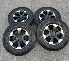 2021 Ram 1500 Rebel 18” Wheels Rims Tires LT275/70/18 OEM 2022 2020 2023 Black picture