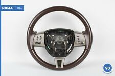 09-11 Jaguar XF XFR X250 Steering Wheel w/ Switch 7W833L598DC Truffle AMS OEM  picture