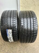 265/35 R20 Michelin Pilot Sport 4S Tires 10/32 Tread ( 2 tires) picture