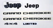Fits for 2014-2016 JEEP Grand Cherokee Glossy Black Replacement Nameplate Emblem picture