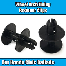 10x Clips for Honda Civic Ballade Wheel Arch Lining Fastener Rivet 91501-TR0-003 picture