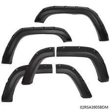 6x Textured Fender Flares Fit For 1984-01 Jeep Cherokee XJ Sport Utility 4-Door picture