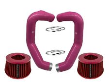 for BMW M5 M6 F10 F06 F13 F12 air intake front mount - PINK VVS1 picture