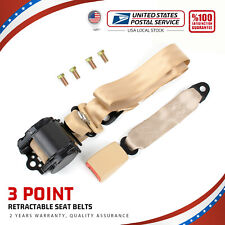 1 Universal 3 Point Retractable Safety Seat Belts For Mitsubishi Eclipse 98-2006 picture