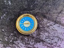 Opel Olympia Rekord P1 Steering Wheel Horn Button Gold Metal  1958 1959 1960 Vtg picture