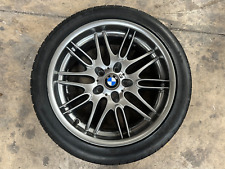 BMW E39 M5 18'' Front Wheel Front Rim Chrome Shadow 8'' Wide OEM #03165 picture