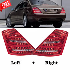 Pair For 2007-2009 Mercedes W221 S450 S600 LED Tail Lights Brake Lamps Taillight picture