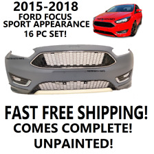 2015 2016 2017 2018 2019 FORD FOCUS FRONT BUMPER COVER SPORT PACKAGE NEW  picture