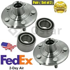 Pair(2) Front Wheel Hub & Bearing Assembly Fits 1997- 2001 Honda CR-V Prelude picture