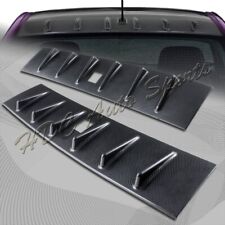For 2008-2016 Mitsubishi Lancer EVO X Carbon Style Shark Rear Roof Spoiler Wing picture