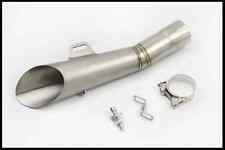 51MM Inlet Silver Motorcycle Side Muffler Pipe Slip-on for Yamaha YZF R6 Part picture