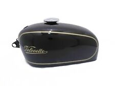 Fits Velocette Thruxton Clubman 500 Black Painted Petrol Gas Fuel Tank With Cap picture