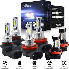 For Lexus HS250h 2010-2012 Combo LED Headlight Hi/Lo Beam Fog Light Bulbs 6000K picture