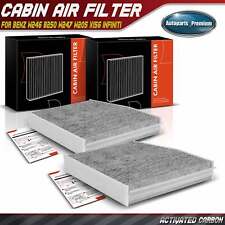 2x Activated Carbon Cabin Air Filter for Mercedes-Benz W246 B250 X156 INFINITI picture