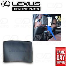 16 - 21 LEXUS LX570 HEADREST TV SCREEN LEATHER PROTECTOR COVER OEM NEW picture
