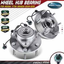 2x Front Wheel Hub Bearing Assembly for Nissan Titan Armada 2008-2012 Infiniti picture