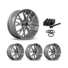 Wheel Rims Set with Black Lug Nuts Kit for 05-07 Ford Five Hundred P910524 17 in picture