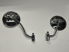 1949-1967 VW Bug Beetle Round Shaped Door Mirror SET Left & Right Chrome (PAIR) picture