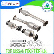 for 2005-2015 Nissan Xterra 4.0L V6 Exhaust Manifold Catalytic Converter Set picture