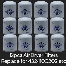 12 Air Dryer Filter Fit:Volvo Freightliner Kenworth Peterbilt Western Star Mack picture