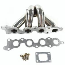 for Suzuki Swift GTI G13B T25T28 Turbo Exhaust Manifold Header Stainless+Gaskets picture