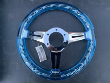 NEW NOS JDM Hitman clear crystal twist steering wheel NRG TOMO Skyline Honda NSX picture
