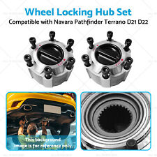 Wheel Locking Hub Set Suitable for Navara Pathfinder Terrano D21 D22 90-16 picture