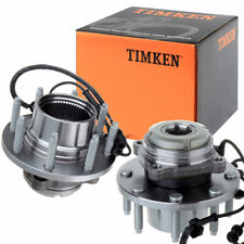 4WD TIMKEN Front Wheel Bearing & Hub Pair For Ford F350 SD SRW Fine Threads picture