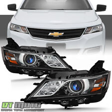 2014-2020 Chevy Impala Halogen Projector Headlights Headlamps Pair Left+Right picture