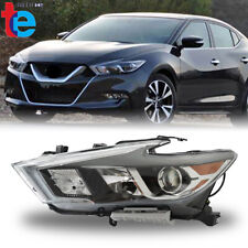 Headlight For 2016-2018 Nissan Maxima S SL SV Halogen w/LED DRL Driver Left Side picture