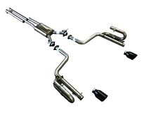 Dodge Charger V6 2015 - 2021 Solo Performance Cat Back Cyclone Exhaust Black Tip picture