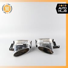 Bentley Continental Flying Spur Exhaust Muffler Tips Left and Right Set OEM 58k picture