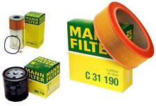 Mann Oil Air Fuel Filter Service Kit for Mercedes W123 300CD 300D 300SD 300TD picture