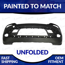 NEW Painted 2014-2018 Jeep Cherokee Unfolded Front Bumper W/O Sensor Holes picture