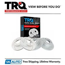 TRQ Front & Rear Brake Performance Rotor Kit for BMW 318i 318iC 318iS 323iC 325i picture